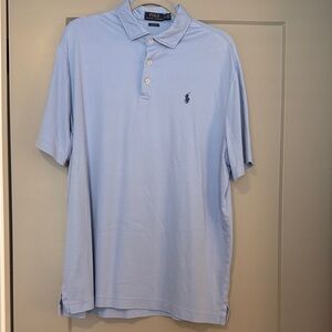 Polo by Ralph Lauren Men's Sky Blue Polo Shirt